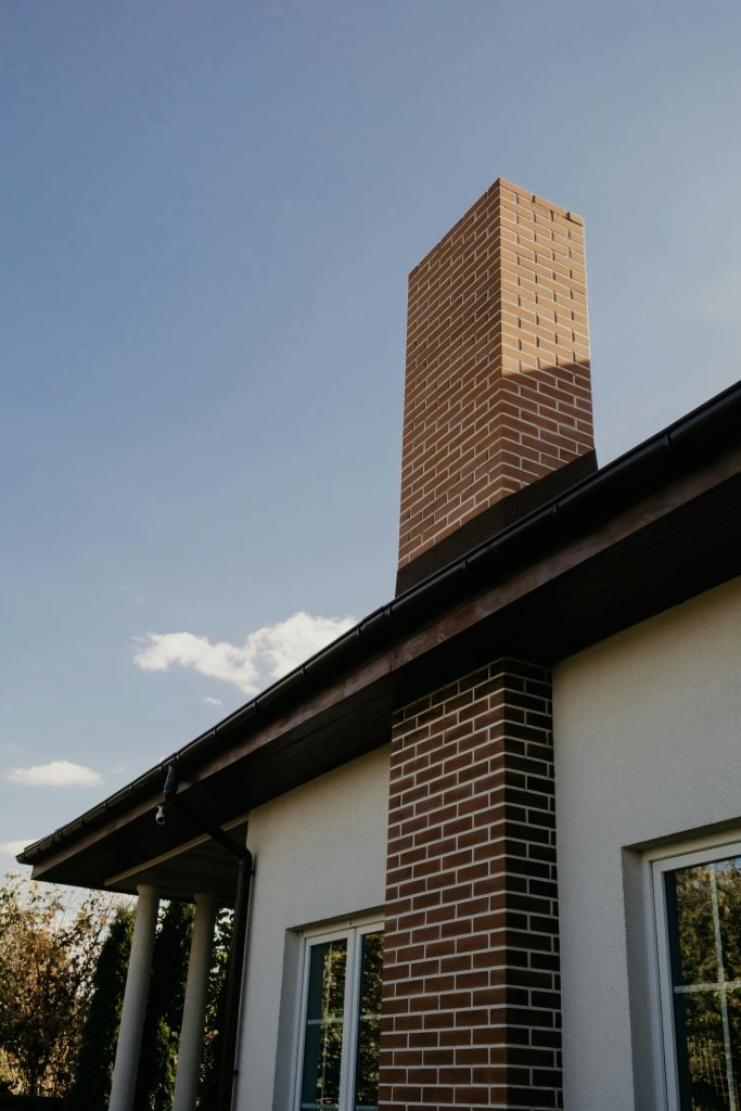 lekkage bij schoorsteen